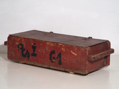 Cofre rectangular vintage (c.1940) #1