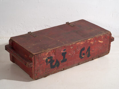 Cofre rectangular vintage (c.1940) #1