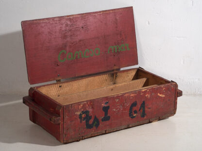 Cofre rectangular vintage (c.1940) #1