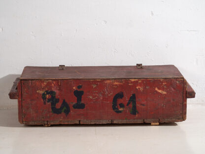 Cofre rectangular vintage (c.1940) #1