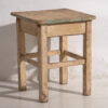 Mesita antigua de madera maciza (c.1920) #13