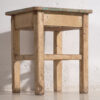 Mesita antigua de madera maciza (c.1920) #13