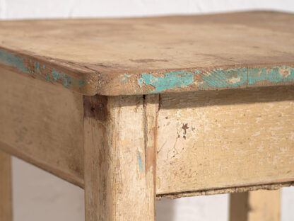 Ancienne table basse en bois massif (c.1920) #13 – Image 5