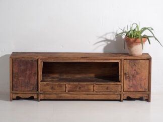 Antiguo mueble de TV de estilo oriental (c.1900) #24