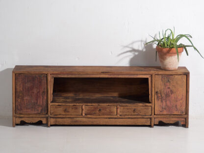 Antiguo mueble de TV de estilo oriental (c.1900) #24