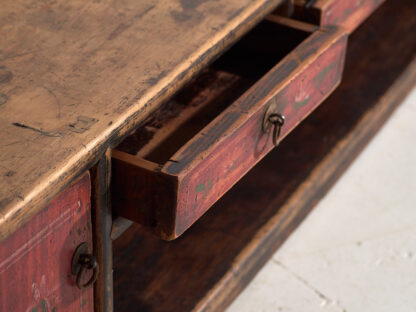 Antique red TV cabinet (c.1900) #28 - Image 10