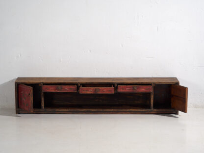 Antique red TV cabinet (c.1900) #28