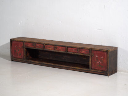 Antique red TV cabinet (c.1900) #28
