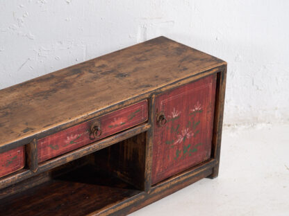 Antique red TV cabinet (c.1900) #28 - Image 4