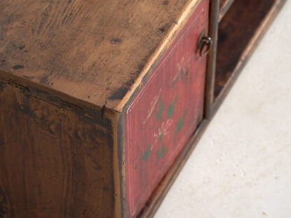 Antique red TV cabinet (c.1900) #28 - Image 5