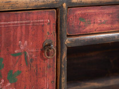 Antique red TV cabinet (c.1900) #28 - Image 7