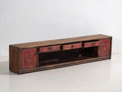 Antique red TV cabinet (c.1900) #28