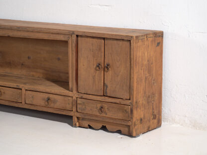 Antiguo mueble TV de madera maciza (c.1900) #30 - Imagen 21