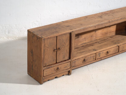 Antiguo mueble TV de madera maciza (c.1900) #30 - Imagen 4