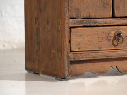 Antiguo mueble TV de madera maciza (c.1900) #30 - Imagen 8