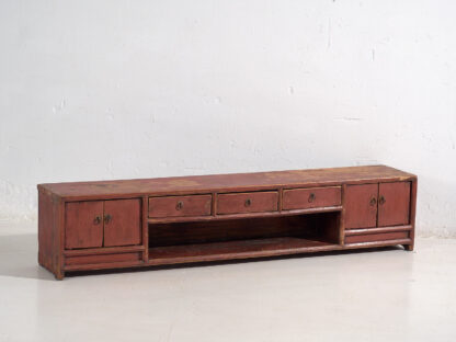 Mueble TV antiguo con puertas dobles (c.1900) #32