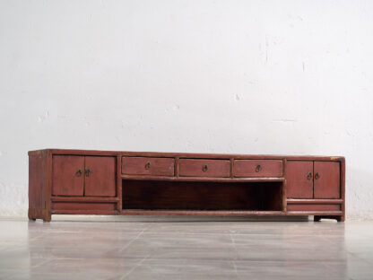 Mueble TV antiguo con puertas dobles (c.1900) #32
