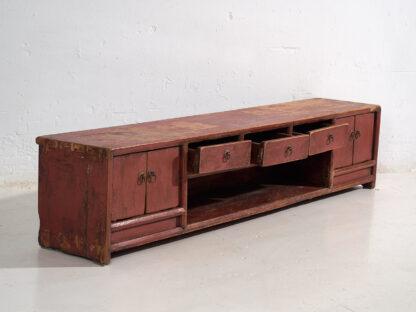 Mueble TV antiguo con puertas dobles (c.1900) #32