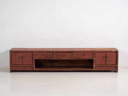Mueble TV antiguo con puertas dobles (c.1900) #32