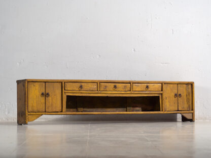 Antique yellow TV cabinet (c.1900) #33