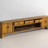 Mueble de TV antiguo de color amarillo (c.1900) #33