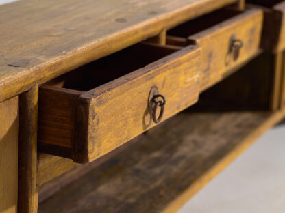 Antique yellow TV cabinet (c.1900) #33 - Image 14