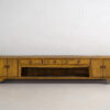Mueble de TV antiguo de color amarillo (c.1900) #33