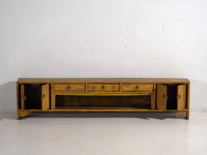 Antique yellow TV cabinet (c.1900) #33