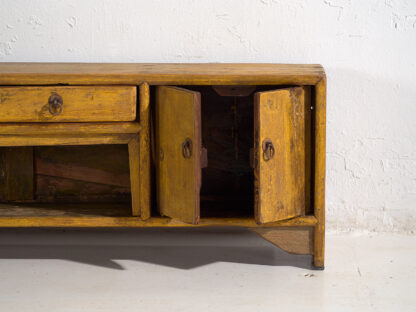 Antique yellow TV cabinet (c.1900) #33 - Image 17