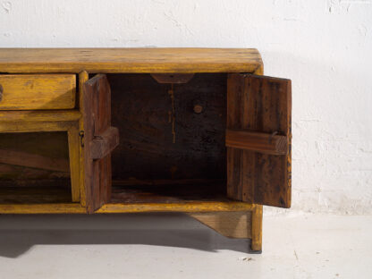 Antique yellow TV cabinet (c.1900) #33 - Image 18