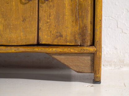 Antique yellow TV cabinet (c.1900) #33 - Image 20