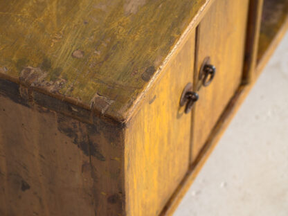 Antique yellow TV cabinet (c.1900) #33 - Image 5