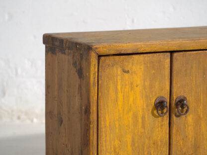 Antique yellow TV cabinet (c.1900) #33 - Image 7