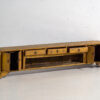 Mueble de TV antiguo de color amarillo (c.1900) #33