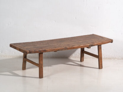 Mesa baja antigua de estilo wabi sabi (c.1900) #37