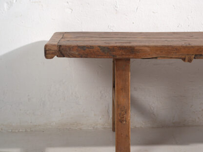 Mesa baja antigua de estilo wabi sabi (c.1900) #37 - Imagen 12