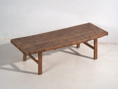 Mesa baja antigua de estilo wabi sabi (c.1900) #37