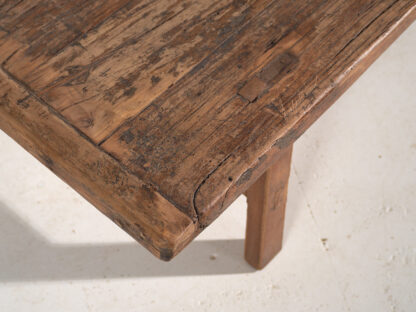 Mesa baja antigua de estilo wabi sabi (c.1900) #37 - Imagen 5