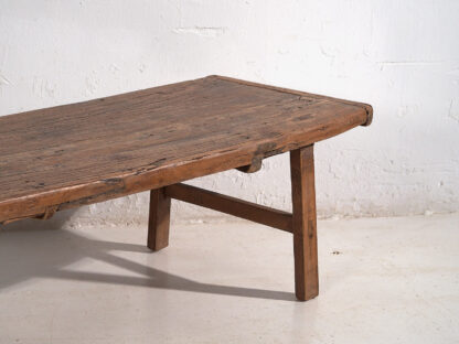 Mesa baja antigua de estilo wabi sabi (c.1900) #37 - Imagen 6