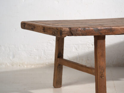 Mesa baja antigua de estilo wabi sabi (c.1900) #37 - Imagen 7
