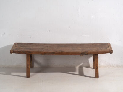 Mesa baja antigua de estilo wabi sabi (c.1900) #37