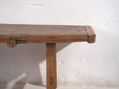 Mesa baja antigua de estilo wabi sabi (c.1900) #37 - Imagen 9