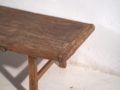 Mesa baja antigua de estilo wabi sabi (c.1900) #37 - Imagen 10