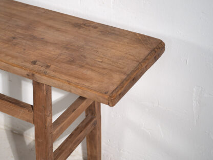 Antique solid wood console table (c.1900) #38 - Image 10