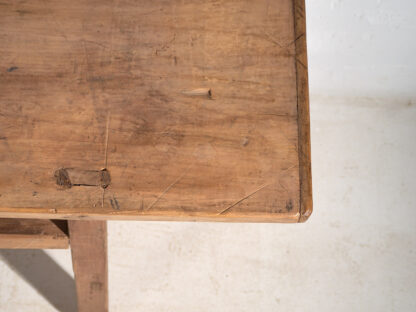 Antique solid wood console table (c.1900) #38 - Image 12