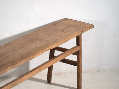 Antique solid wood console table (c.1900) #38 - Image 3