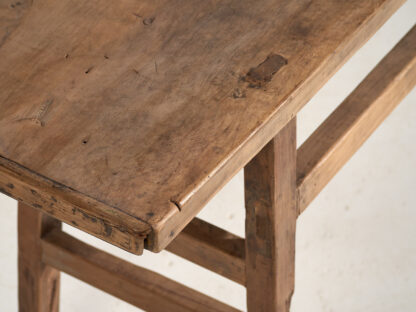 Antique solid wood console table (c.1900) #38 - Image 5