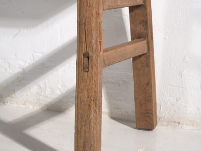 Mesa consola antigua de madera maciza (c.1900) #44 - Imagen 10