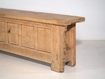 Antiguo mueble TV tallado a mano (c.1900) #53 - Imagen 21