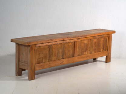 Antique TV cabinet with ethnic details (c.1900) #59